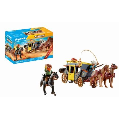 Playmobil - Promo Pack Diligenta din Vestul salbatic - imagine 7
